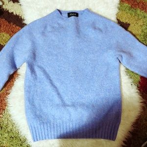Howlin’ Baby Blue Wool Sweater